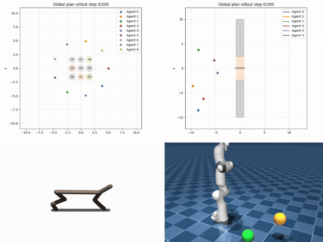 STL-SVPIO: Signal Temporal Logic guided Stein Variational Path Integral Optimization